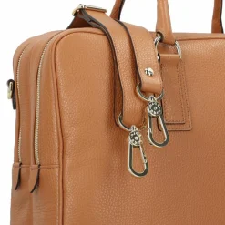 Hot abro Adria Aktentasche Leder 40 cm cuoio