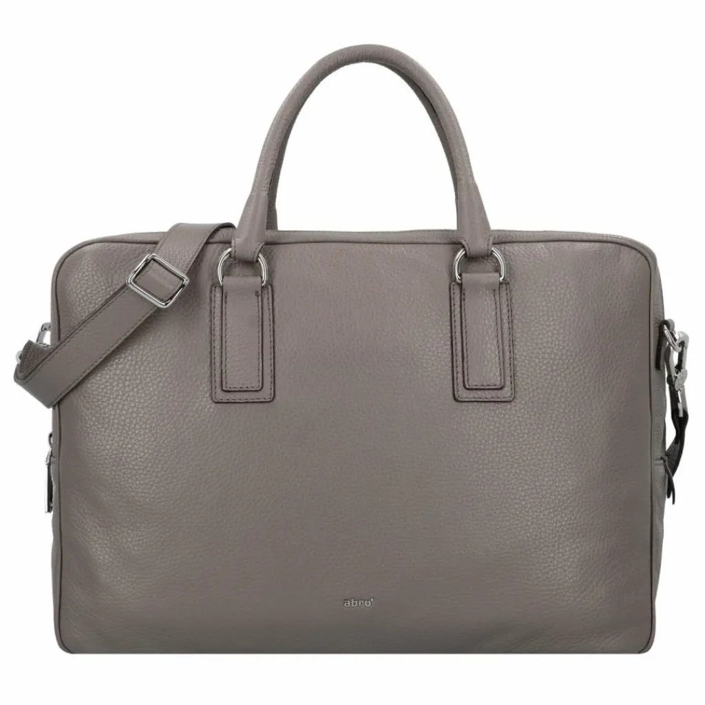 abro Adria Aktentasche Leder 40 cm