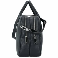 abro Aktentaschen<Adria Aktentasche Leder 40 cm navy