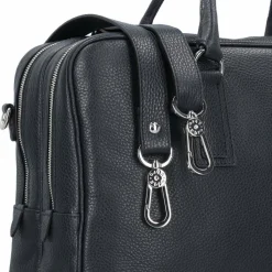 abro Aktentaschen<Adria Aktentasche Leder 40 cm navy