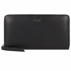 Hot abro Adria Geldbörse Leder 19 cm black-nickel