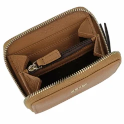 abro Damengeldbörsen Querformat<Adria Geldbörse Leder 10.5 cm cuoio