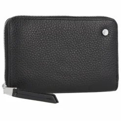 Best abro Adria Geldbörse Leder 15.5 cm black-nickel