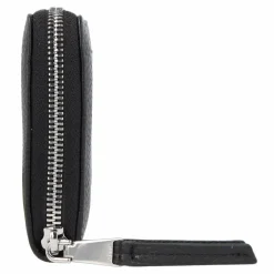 Best abro Adria Geldbörse Leder 15.5 cm black-nickel