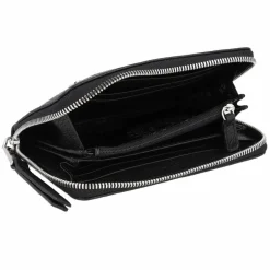 Best abro Adria Geldbörse Leder 15.5 cm black-nickel