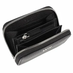 Hot abro Adria Geldbörse Leder 10.5 cm black-nickel