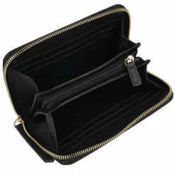 New abro Adria Geldbörse Leder 15.5 cm black-gold