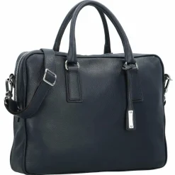 abro Henkeltaschen<Adria Handtasche Leder 37.5 cm navy