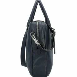 abro Henkeltaschen<Adria Handtasche Leder 37.5 cm navy