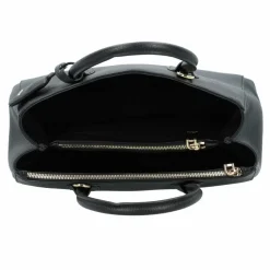 abro Henkeltaschen<Adria Handtasche Leder 35 cm Laptopfach black-gold