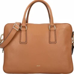 abro Henkeltaschen<Adria Handtasche Leder 37.5 cm cuoio