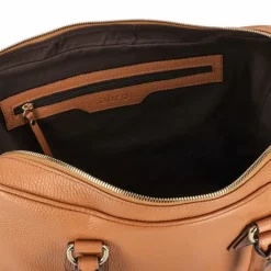 abro Henkeltaschen<Adria Handtasche Leder 37.5 cm cuoio