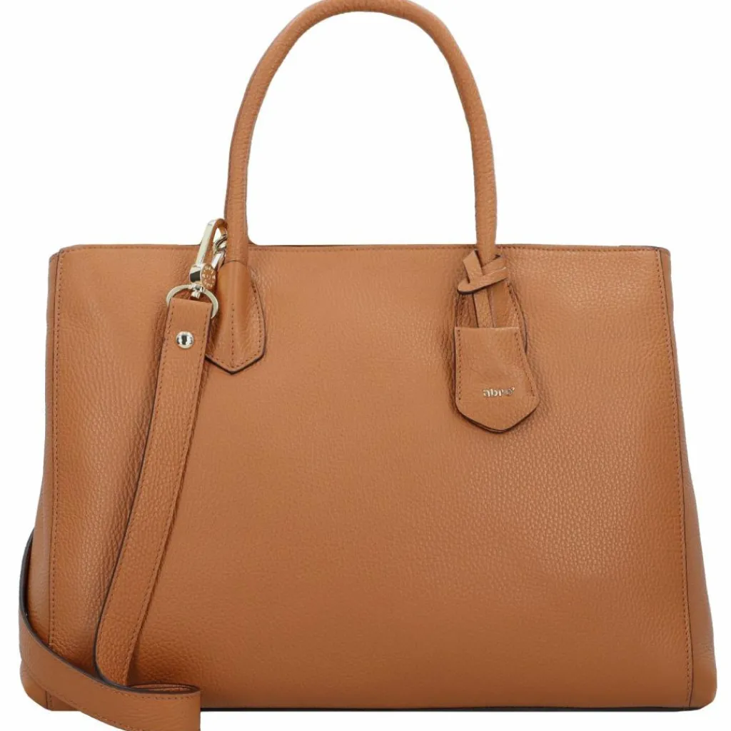 abro Adria Shopper Tasche Leder 41 cm Laptopfach