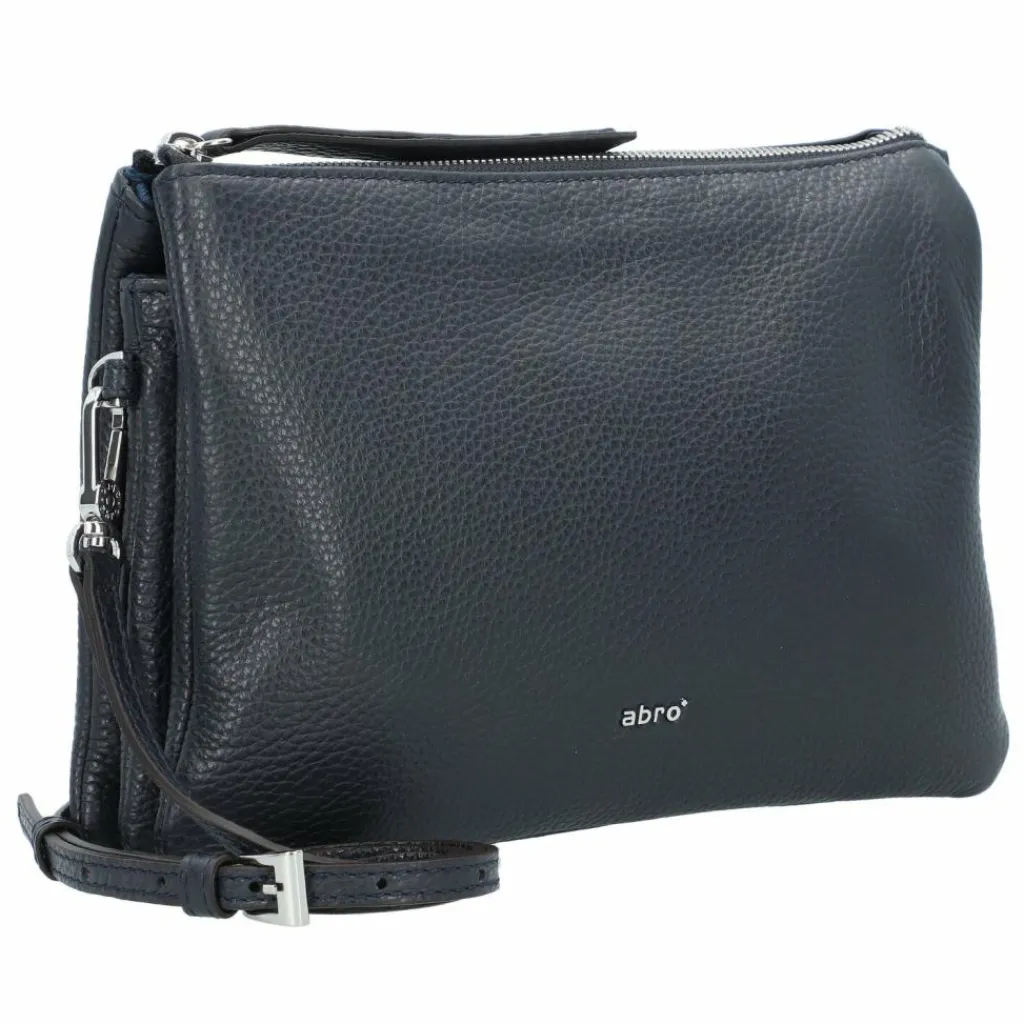 abro Umhängetaschen<Adria Umhängetasche Leder 24 cm navy