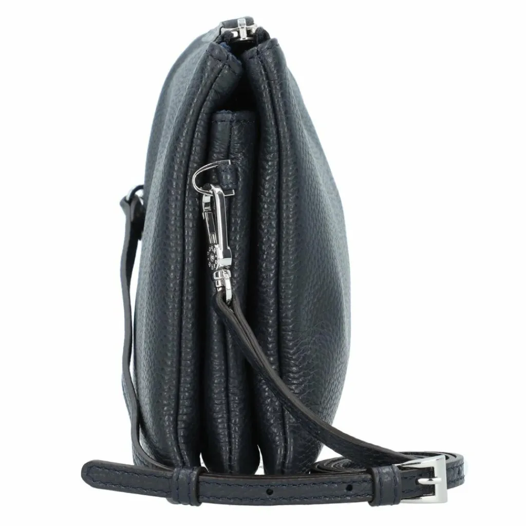 abro Umhängetaschen<Adria Umhängetasche Leder 24 cm navy