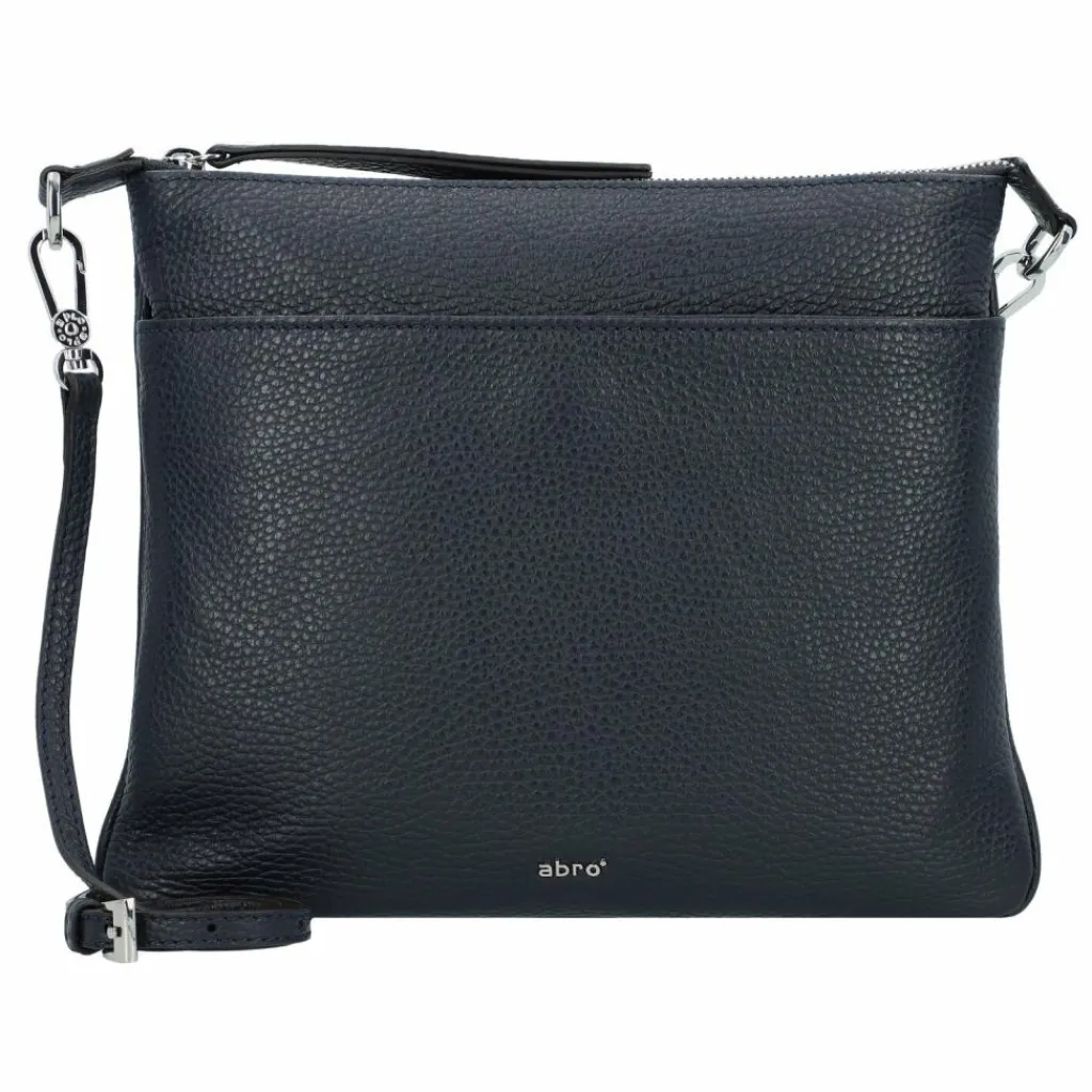 Outlet abro Adria Umhängetasche Leder 26 cm navy