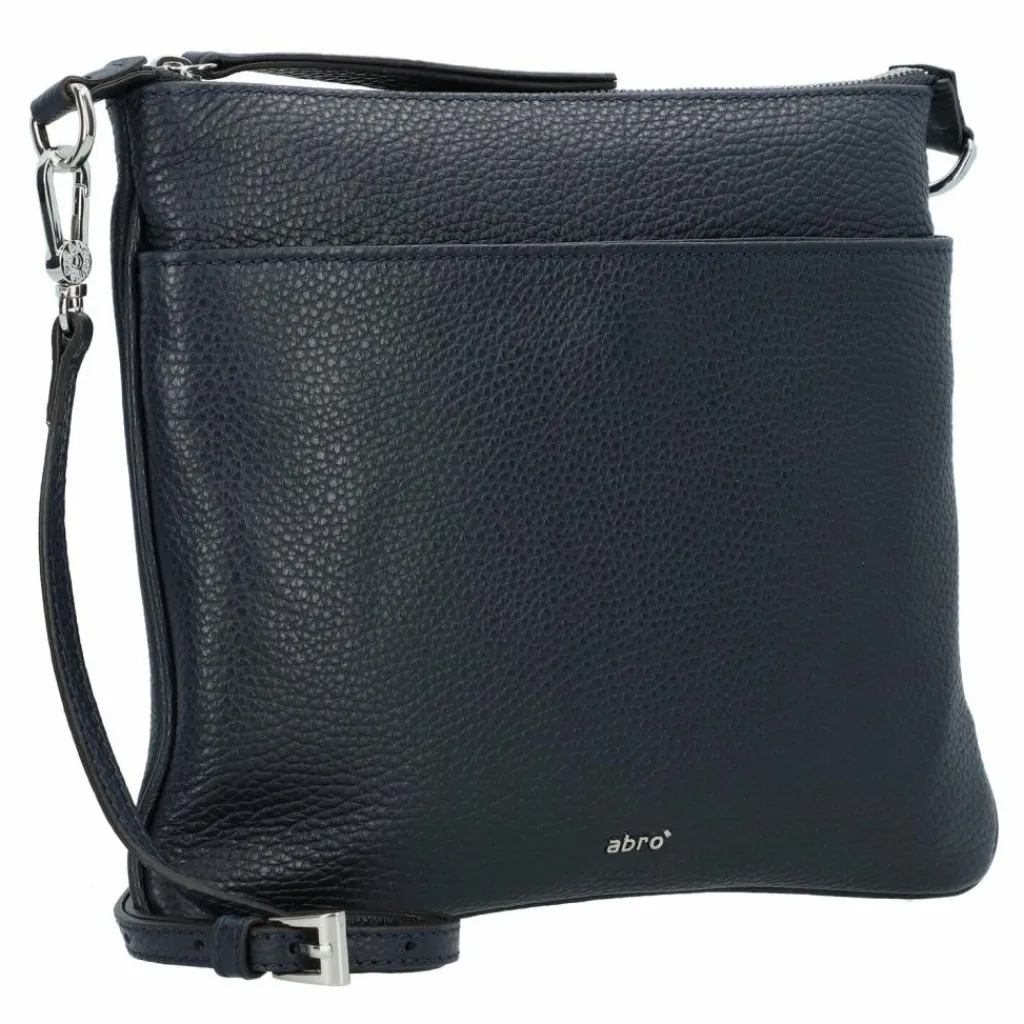 Outlet abro Adria Umhängetasche Leder 26 cm navy