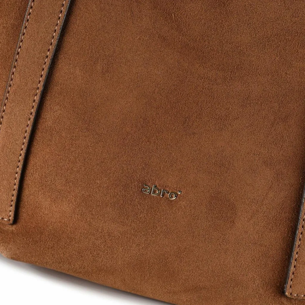 abro Cosmo Shopper Tasche Leder 40 cm