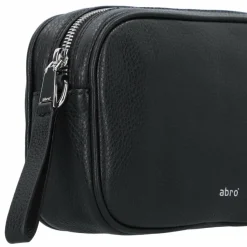 abro Umhängetaschen<Dalia Umhängetasche Leder 23 cm black-nickel