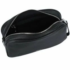 abro Umhängetaschen<Dalia Umhängetasche Leder 23 cm black-nickel