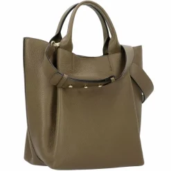abro Shopper|Henkeltaschen<Essential Shopper Tasche Leder 30 cm military