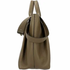 abro Shopper|Henkeltaschen<Essential Shopper Tasche Leder 30 cm military