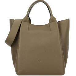 abro Shopper|Henkeltaschen<Essential Shopper Tasche Leder 30 cm military