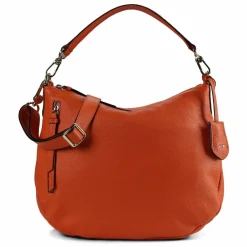 New abro Juna Schultertasche Leder 34 cm orange