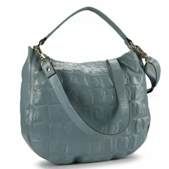 Online abro Mia Schultertasche Leder 35 cm sapphire