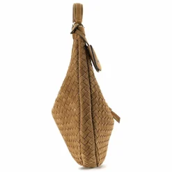 abro Schultertaschen|Henkeltaschen<Nana Schultertasche Leder 37 cm military