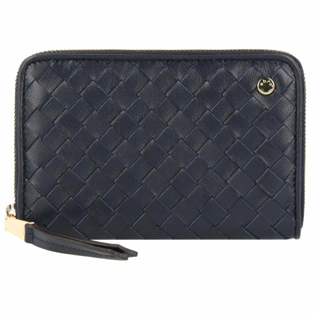 Online abro Piuma Geldbörse Leder 15 cm navy