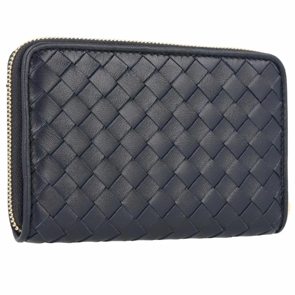 Online abro Piuma Geldbörse Leder 15 cm navy