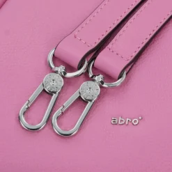 abro Henkeltaschen<Willow Handtasche Leder 26.5 cm orchid