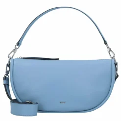 abro Schultertaschen<Willow Schultertasche Leder 34.5 cm light blue-fairy