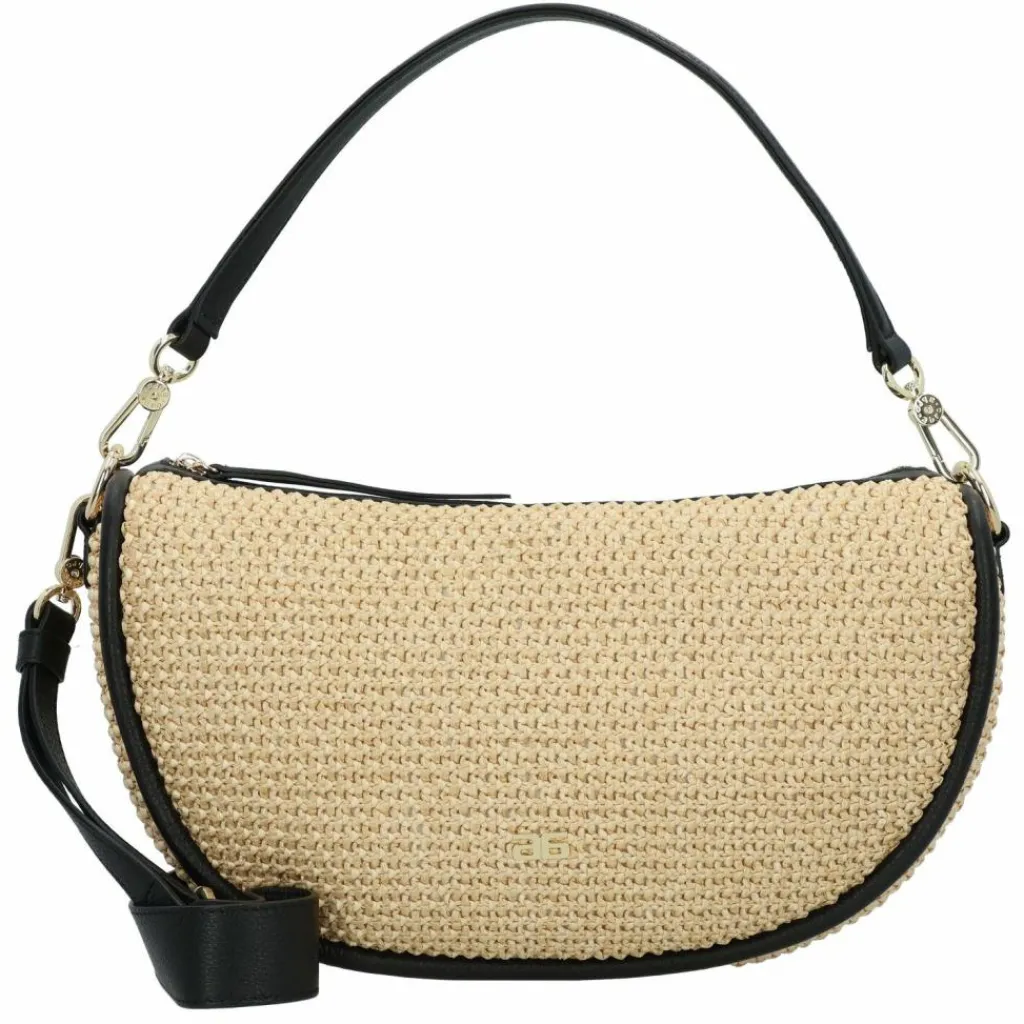 abro Willow Schultertasche 36 cm natural-black