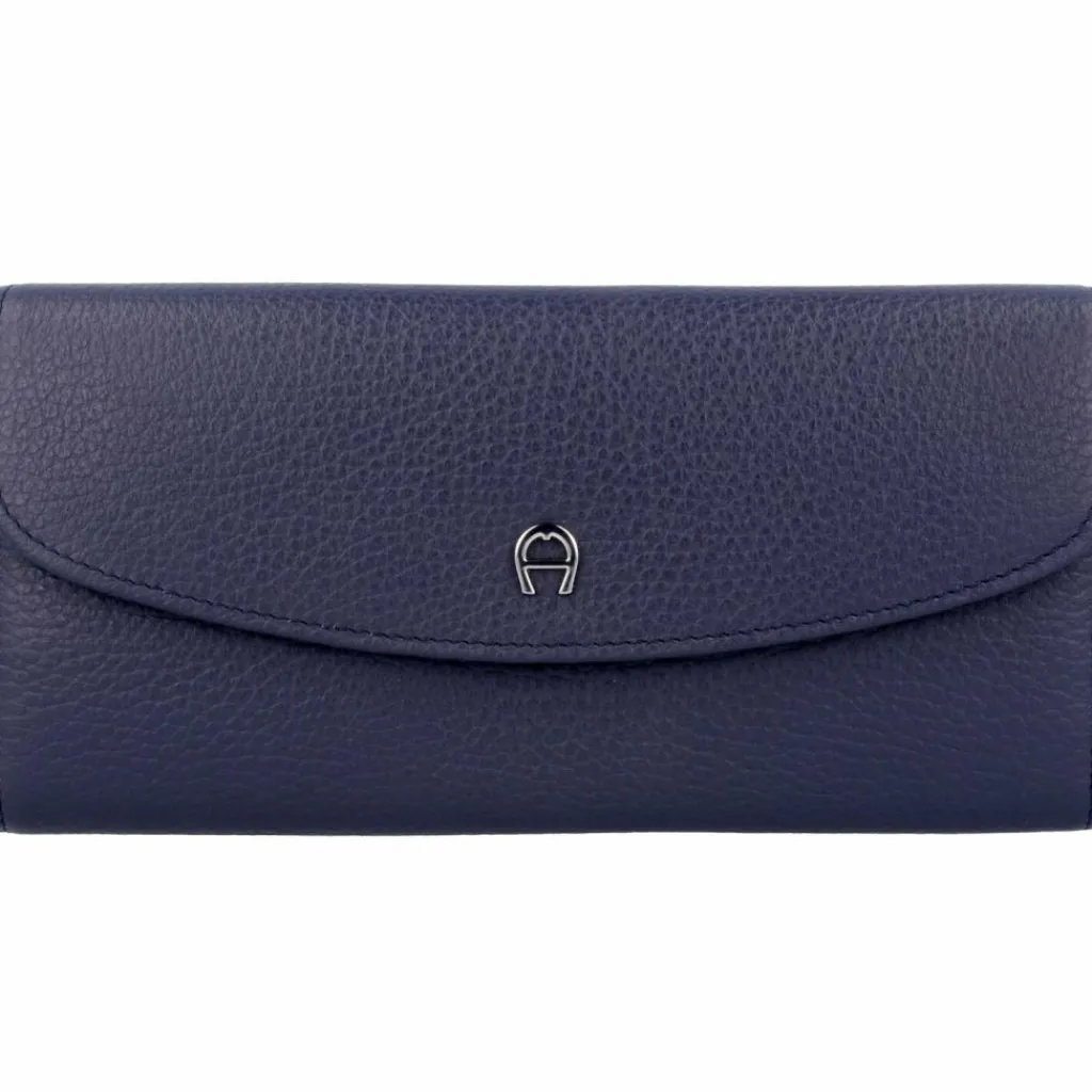 Online AIGNER Basics Geldbörse Leder 19,5cm marine