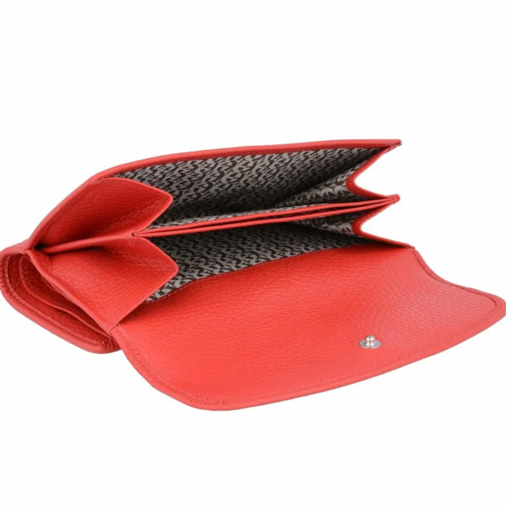 New AIGNER Basics Geldbörse Leder 16 cm burnt red