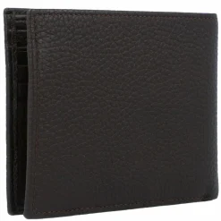 AIGNER Herrengeldbörsen Querformat<Basics Geldbörse Leder 12 cm ebony