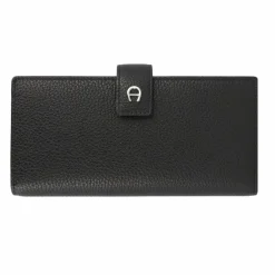 Sale AIGNER Basics Geldbörse Leder 19 cm black
