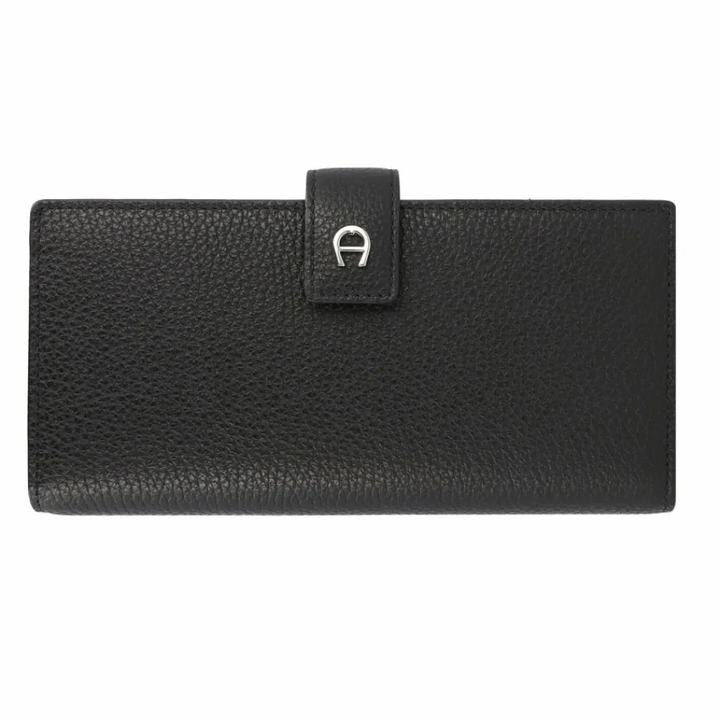 Sale AIGNER Basics Geldbörse Leder 19 cm black