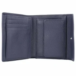 AIGNER Damengeldbörsen Querformat<Basics II Geldbörse Leder 12 cm marine