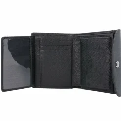 AIGNER Damengeldbörsen Querformat<Basics II Geldbörse Leder 12 cm schwarz