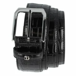 Hot AIGNER Business Gürtel Leder black