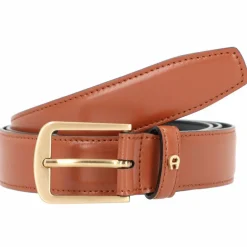 AIGNER Damengürtel<Business Gürtel Leder cognac