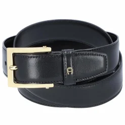 AIGNER Herrengürtel<Business Gürtel Leder black