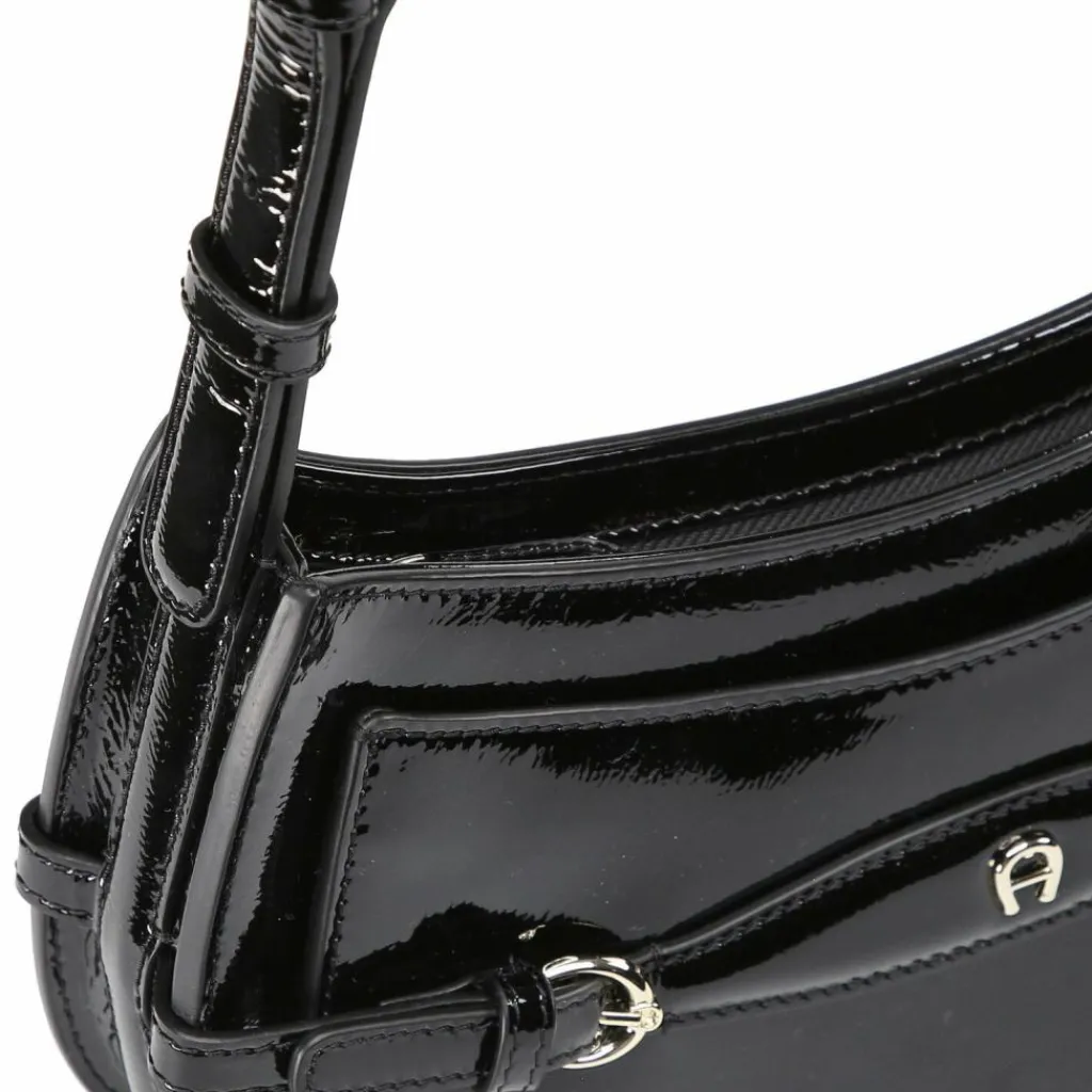 Online AIGNER Cavallo Schultertasche Leder 26 cm black