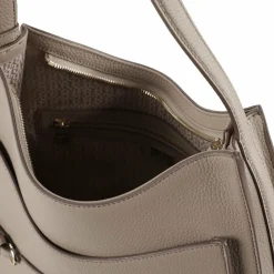 AIGNER Schultertaschen|Henkeltaschen<Cavallo Schultertasche Leder 30 cm alpaca beige