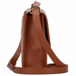 AIGNER Umhängetaschen<Celeste Umhängetasche Leder 23.5 cm cognac brown