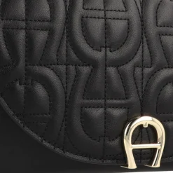 AIGNER Abendtaschen & Clutches<Clutch Geldbörse Leder 19.5 cm black