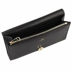 AIGNER Abendtaschen & Clutches<Clutch Geldbörse Leder 19.5 cm black